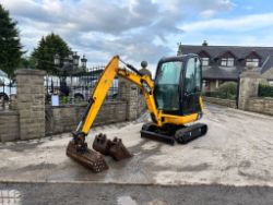 JCB 8018CTS MINI EXCAVATOR - RUNS AND DRIVES - ROAD REGISTERED