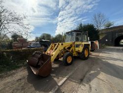 MASSEY FERGUSON 50B BACKHOE LOADER - ROAD REGISTERED