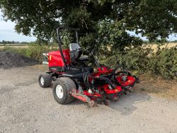 TORO GROUNDMASTER 4300-D CROSSTRAX AWD 5 GANG ROTARY RIDE ON MOWER *2987 HOURS*