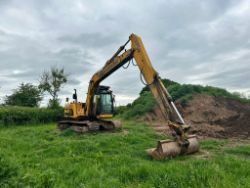 2007 JCB JS145 LONG REACH EXCAVATOR - RUNS AND DRIVES - ISUZU DIESEL ENGINE