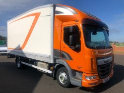 64 DAF LF 45.150 7.5 TON 20 FT BOX WITH TAIL LIFT HCV - 433K MILES - EURO 6 - 3 SEATS