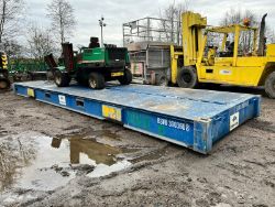 BISON 30FT CONTAINER FLAT RACK BRIDGE