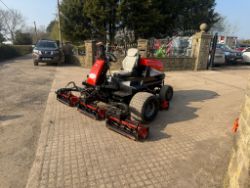 JACOBSEN FAIRWAY 305 4WD 5 GANG RIDE ON CYLINDER MOWER *3664 HOURS*