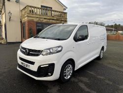 2022 22 VAUXHALL VIVARO F3100 SPORTIVE S/S PANEL VAN - 128K MILES - PLY LINED