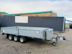 GRAHAM EDWARDS 5.5FT X 12FT TRI AXLE TRAILER*YEAR 2023*