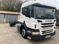 67 SCANIA P 250 SLEEPER CHASSIS CAB EURO 6 *300K MILES* AIR CON* NIGHT HEATER*