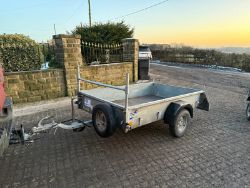 IFOR WILLIAMS P6E SINGLE AXLE TRAILER - GOOD CONDITION