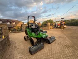 2018 JOHN DEERE ROBERINE F3 4WD 3 GANG RIDE ON FLAIL MOWER
