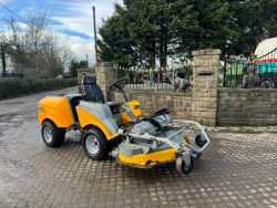 2008 STIGA TITAN 26H 4WD DIESEL OUTFRONT RIDE ON MOWER - 1344 HOURS - RUNS AND DRIVES
