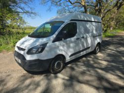 2018 18 FORD TRANSIT CUSTOM WORKSHOP PANEL VAN - L2 H2 - EX BT - 166K MILES