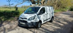 2016 66 FORD TRANSIT CUSTOM 310 PANEL VAN - 89K MILES - EURO 6 - ROOF RACK
