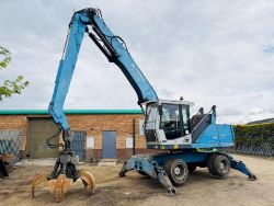 TEREX FUCHS MHL 331 SCRAP HANDLER *C/W SCRAP GRAB*