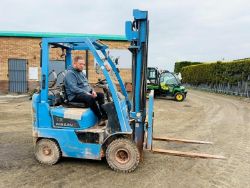 NISSAN 16 PETROL/GAS FORKLIFT*C/W SIDESHIFT*YEAR 2010*