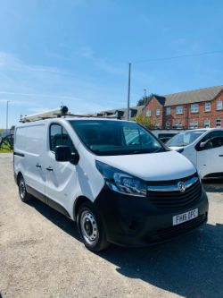 2016 16 VAUXHALL VIVARO 2900 BT CDTI ECOFLEX SS PANEL VAN - EX BT - 116K MILES - ROOF RACKS *NO VAT*