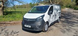 2017 17 VAUXHALL VIVARO PANEL VAN - EX BT - 86K MILES - 1 KEY