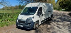 2021 70 PEUGEOT BOXER L3 H2 PANEL VAN - 109K MILES - 1 KEY