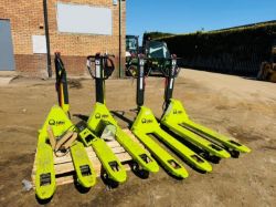 PRAMAC ELECTRIC PALLET TRUCKS*CHOICE OF 4*YEAR 2021/2022*
