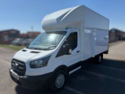 2021 21 FORD TRANSIT LUTON TAIL LIFT VAN - 127K MILES - 1 KEY