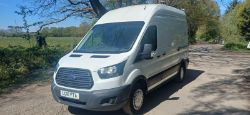 2018 18 FORD TRANSIT WORKSHOP PANEL VAN - EX BT - 106K MILES - TOW BAR - L2 H3