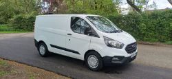 2020 69 FORD TRANSIT CUSTOM 320LEADER EBLUE PANEL VAN - 30K MILES - AIR CON - 1 KEY