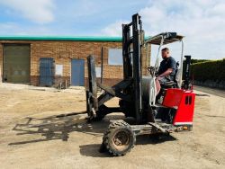 2013 PALFINGER F3-203 ROUGH TERRAIN FORKLIFT *C/W PALLET TINES*