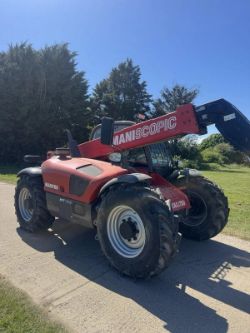 MANITOU MT732 TELEHANDLER LOADALL - 7 METRE REACH - FORKS AND BUCKET *12% BP*