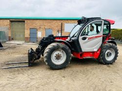 2018 MANITOU MLT 737-130PS TELEHANDLER *C/W PALLET TINES*