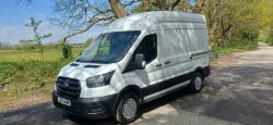 2020 69 FORD TRANSIT 350 LEADER ECOBLUE WORKSHOP PANEL VAN - 78K MILES - 1 KEY - AIR CON