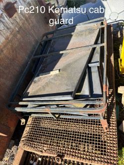 KOMATSU PC210 CAB GUARD