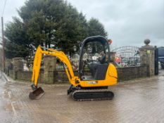 2008 JCB 8018CTS GRAVEMASTER MINI EXCAVATOR