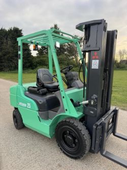 2018 MITSUBISHI FORKLIFT TRUCK - 2.5 TONNE LIFT *12% BP*