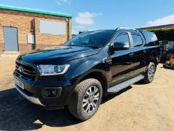 2023 23 FORD RANGER WILDTRAK ECOBLUE 4X4 A PICK UP - 134K MILES - SAT NAV - REVERSE CAMERA