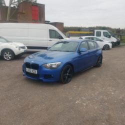 2012 12 BMW 118D M SPORT HATCHBACK - 131K MILES - PARKING SENSORS *NO VAT*