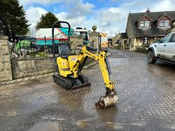 2017 YANMAR SV08 MINI EXCAVATOR - 1763 HOURS