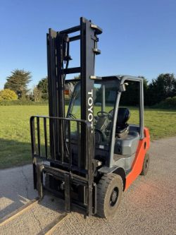 TOYOTA 2 TONNE DIESEL FORKLIFT TRUCK *12% BP*
