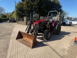 TYM T430 43HP 4WD COMPACT TRACTOR WITH FRONT LOADER AND BUCKET
