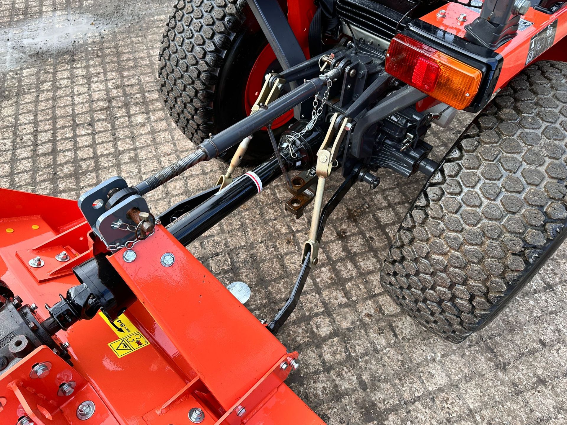 NEW/UNUSED MATENG EF125 1.25 METRE FLAIL MOWER = C/W PTO SHAFT - Image 3 of 4