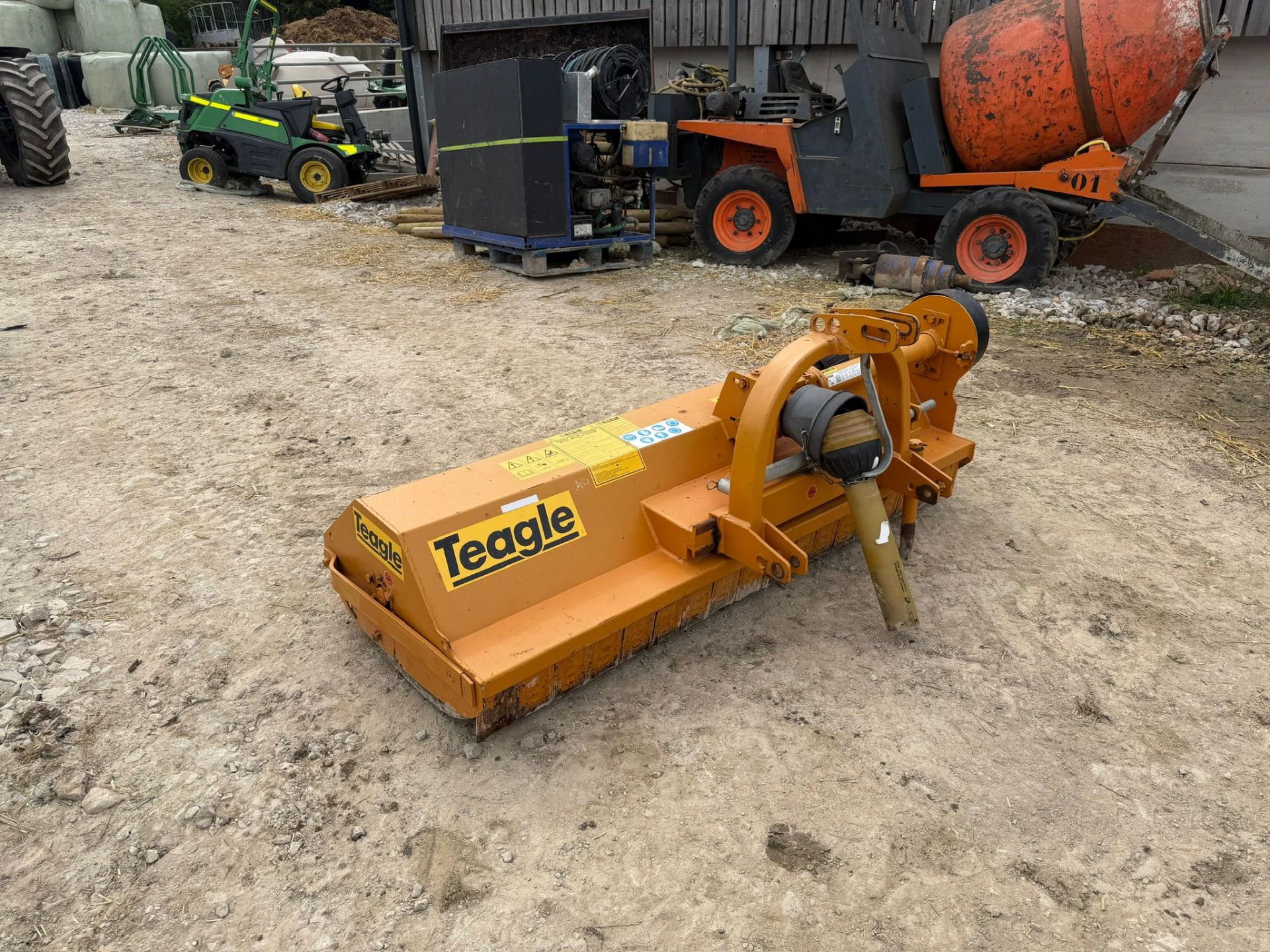 TEAGLE BERTI PARK 180 1.8MTR FLAIL MOWER - Image 5 of 9