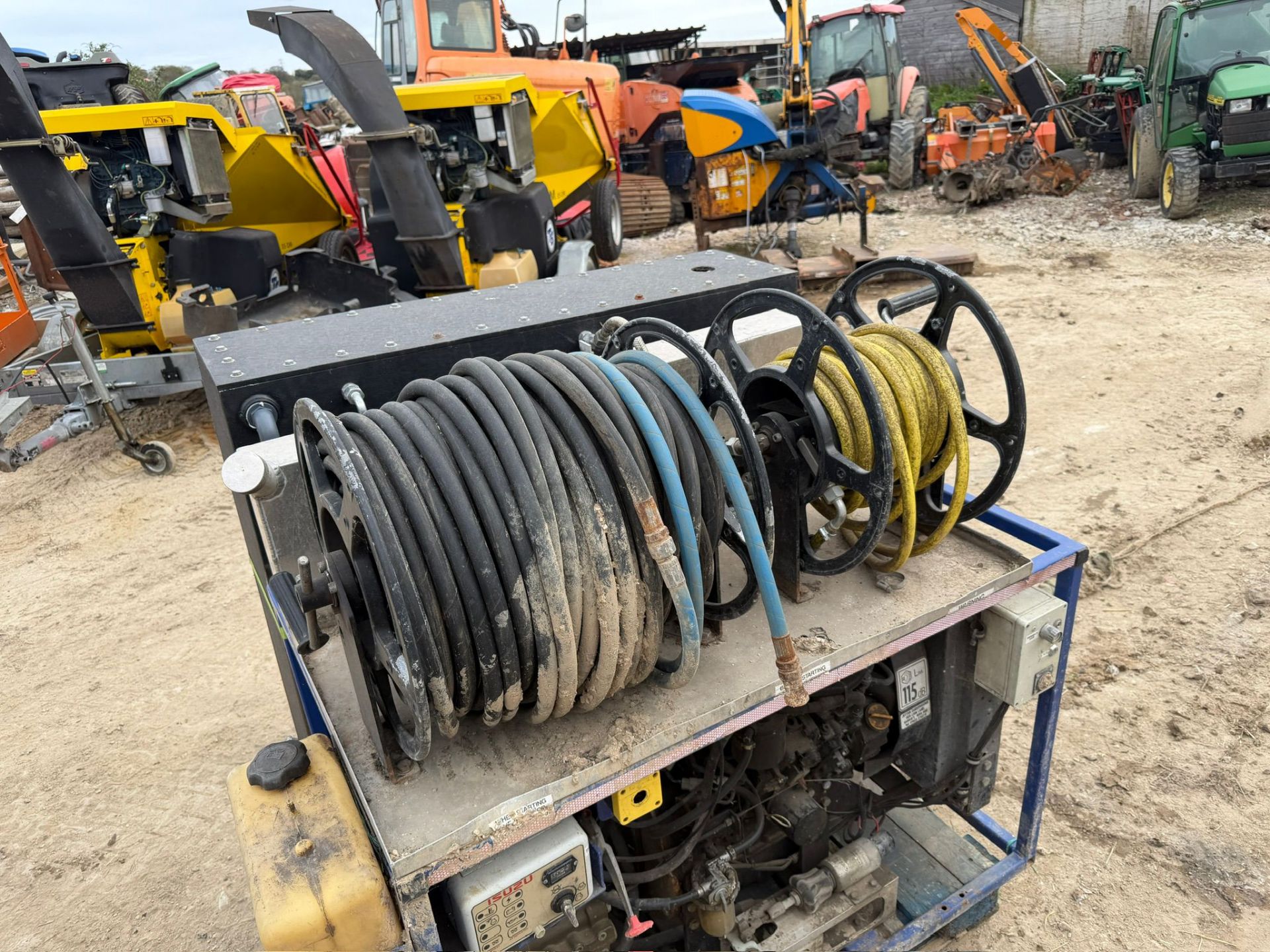 2015 DIESEL 200BAR STATIC PRESSURE WASHER *343 HOURS* - Image 6 of 9