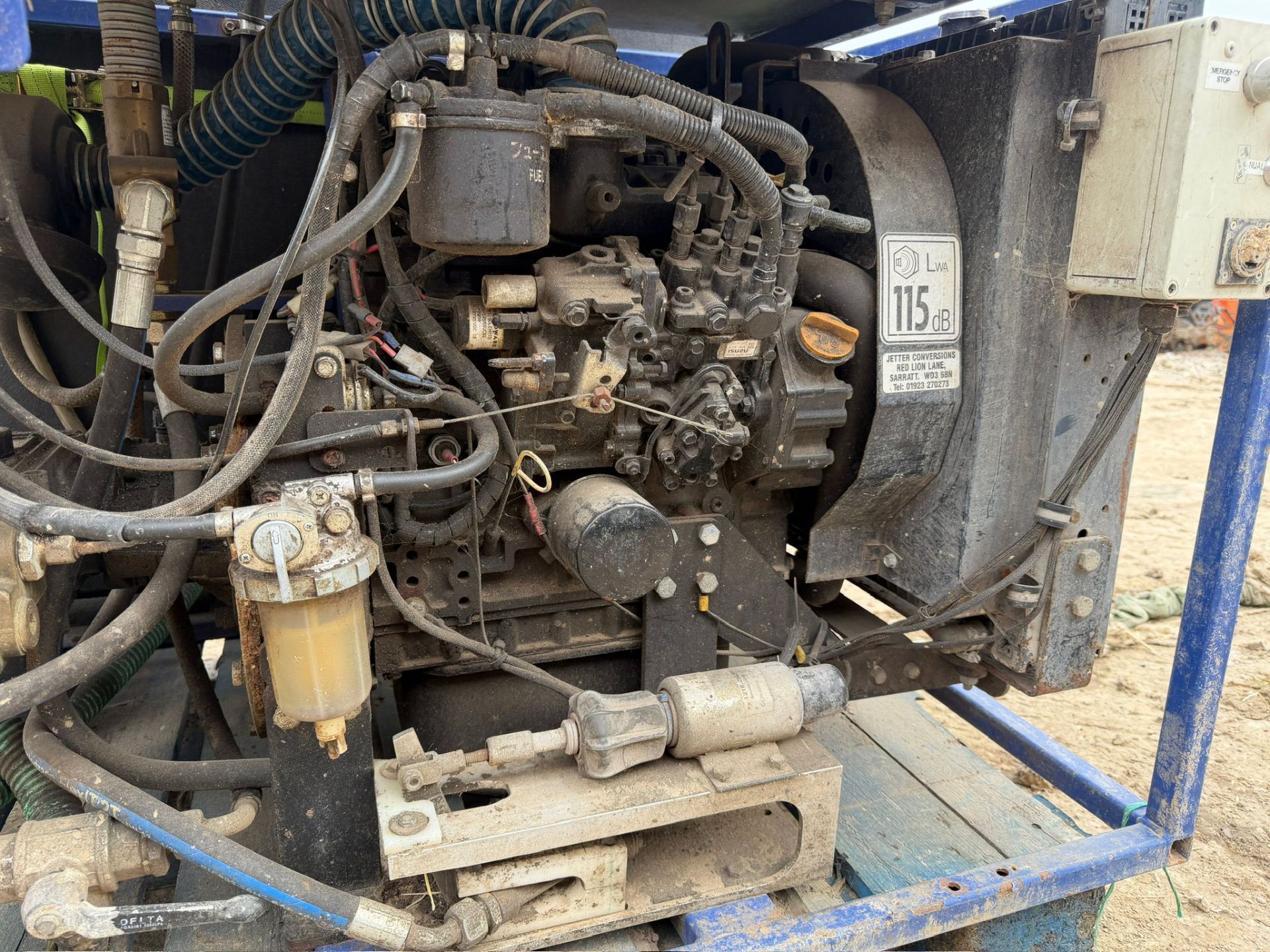 2015 DIESEL 200BAR STATIC PRESSURE WASHER *343 HOURS* - Image 3 of 9