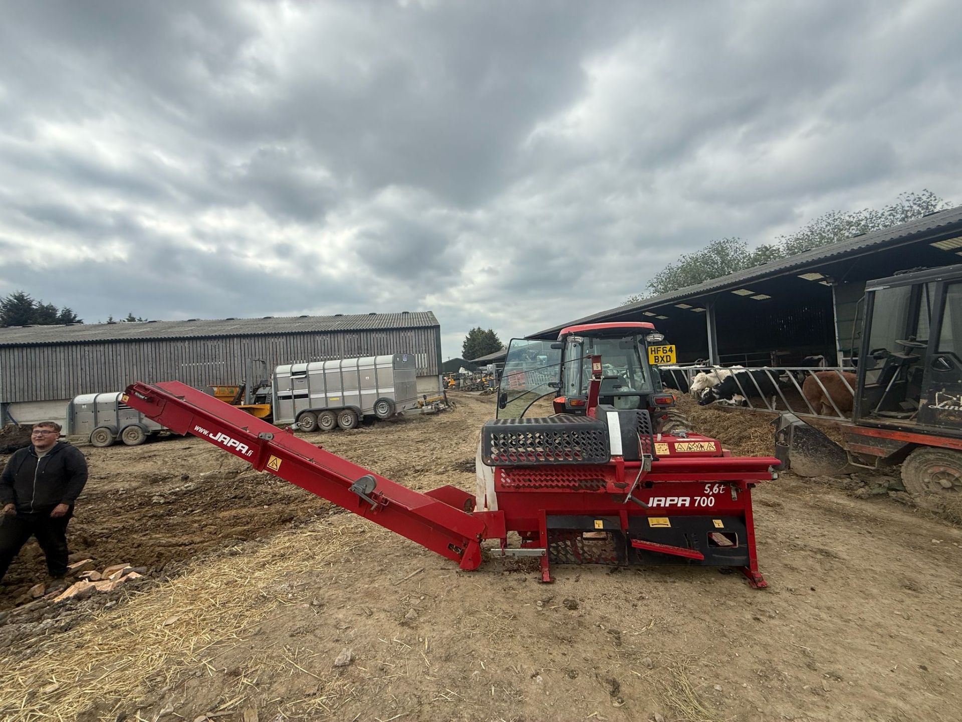 JAPA 7000 FIRE WOOD LOG PROCESSOR