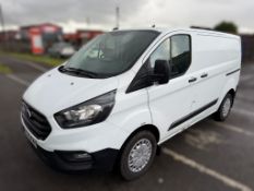 2020 69 FORD TRANSIT CUSTOM 320LEADER EBLUE PANEL VAN - 30K MILES - AIR CON - 1 KEY