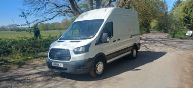 2019 68 FORD TRANSIT WORKSHOP PANEL VAN - EX BT - 128K MILES - TOWBAR - 1 KEY - L2 H3