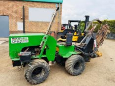 4WD ARTICULATED TRENCHER *C/W KUBOTA ENGINE*