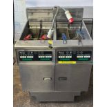 PITCO TWIN TANK 4 BASKET ELECTRIC FRYER
