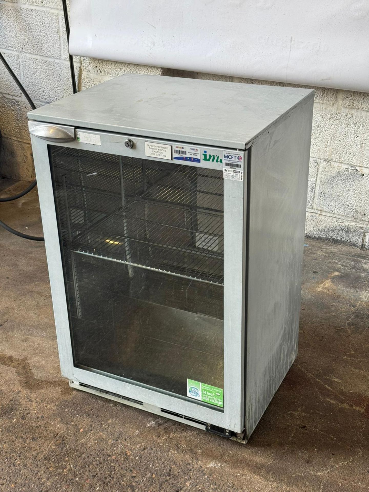 IMC SINGLE DOOR UNDERCOUNTER CONVEYOR BAR FRIDGE - Image 2 of 4