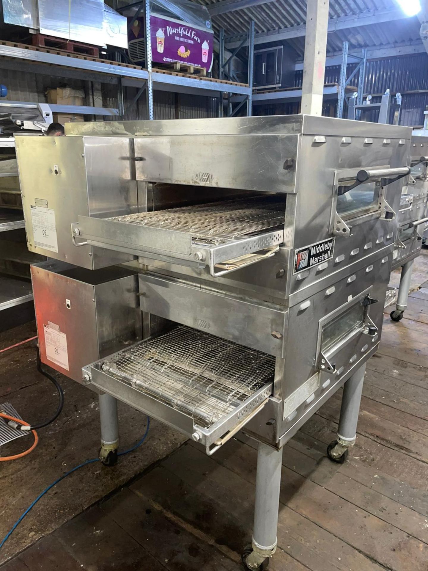 MIDDLEBY MARSHALL PS535 GS DOUBLE DECK CONVEYOR PIZZA OVEN - Image 5 of 7