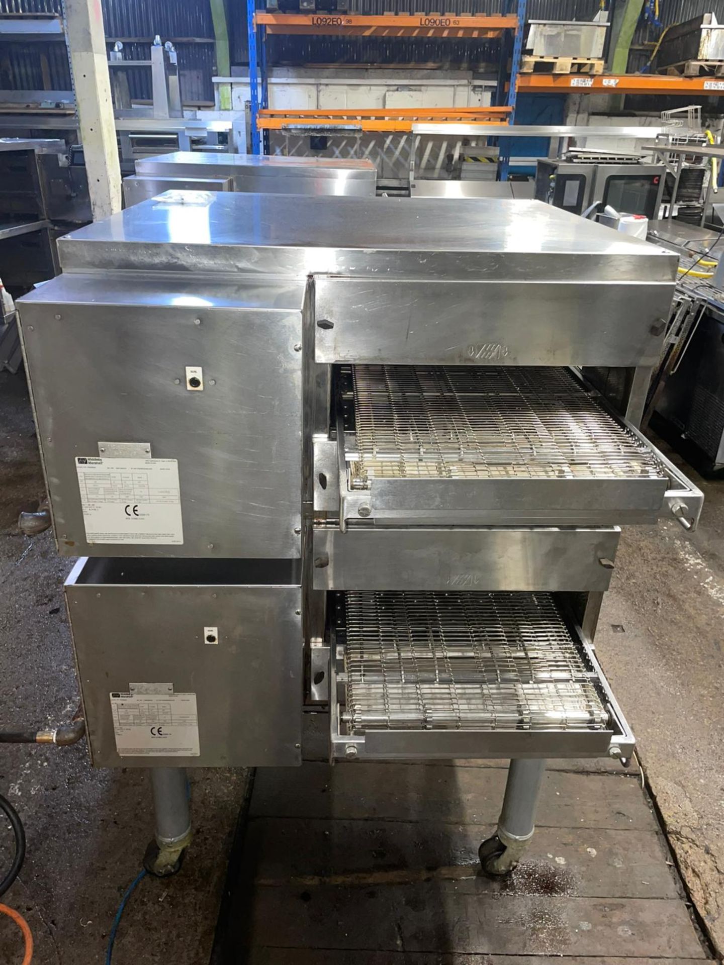 MIDDLEBY MARSHALL PS535 GS DOUBLE DECK CONVEYOR PIZZA OVEN - Image 2 of 7