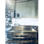 MALIBU KEATING GRIDDLE 4 FT 3 PHASE ELECTRIC CHROME GRIDDLE
