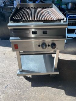 FALCON 2 BURNER 600 CHARGRILL WITH NATURAL GAS